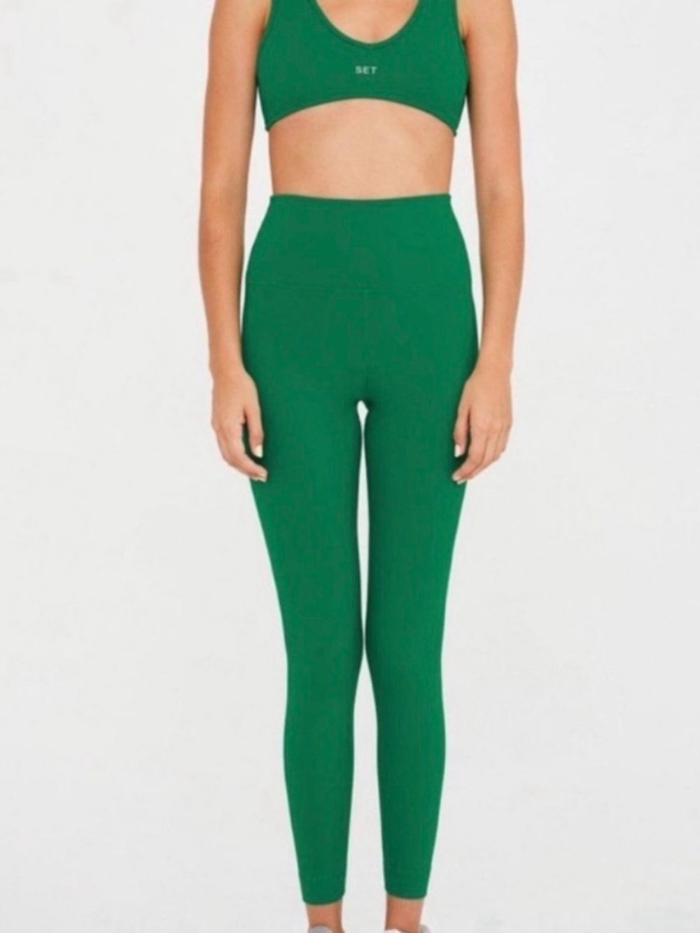SET Active Sportbody Leggings in Palm Green size S